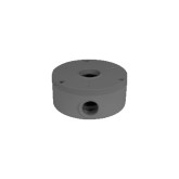 Junction Box for Fixed Lens, Small Eyeball, & Small Bullets, Grey