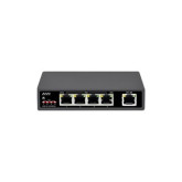 Switch no administrado de 4 + 1 puertos PoE / PoE + Gigabit