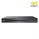 Grabador de video en red 4K UHD H.265 de 4 canales - 4 puertos PoE