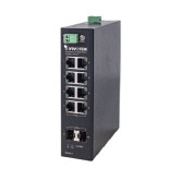 Industrial 8xGE PoE + 2xGE SFP Switch