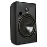 Outdoor Speaker with 4" Poly Woofer and 3/4" Tweeter, Black