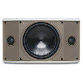 Altavoz estéreo de un solo punto para interiores/exteriores, woofer de 5-1/4" - Blanco