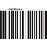 Barcode Vehicle Decals -Black/White
