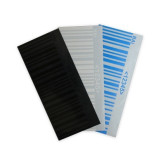 BAI-10 Format 3.7" x 2.5" Barcode Vehicle Decals, Black/White