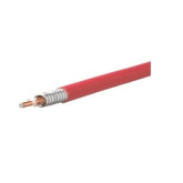 Trilogy BDA (Bi-Directional Amplifier) 1/2" Plenum Cable - 1', Red