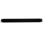 19" Blank Filler Panel - Black