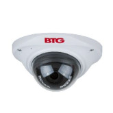 4K @ 15fps / H.265 Small Vandal Dome Camera, 2.8mm Lens, built-in POE