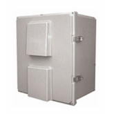 Gabinete para exteriores de policarbonato gris NEMA3R 18" X 16" X 10"