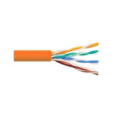 Cable Ethernet con Clasificación Vertical Cat 5e de 1000 pies - Naranja