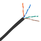 1000Ft Cat 5E UTP 24/4 Black