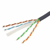 1000Ft Cat 6 UTP 23/4 Black