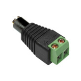 2.1mm DC Jack-to-Terminal Block - Female DC Jack