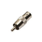 BNC(F) to RCA(M) Adapter 50 Ohm