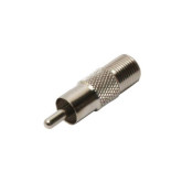 Adaptador F (F) a RCA (M) 75 Ohm