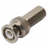 50 Ohm RG-6 PVC BNC Twist-on Connector