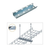 Barra para Colgar en el Techo con Bandeja Portacables de 4"