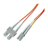 OM1 Multimode Patch Cable - Duples LC/SC , 1 m Length