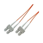 OM1 Multimode Patch Cable - Duplex SC/SC, 2m Length