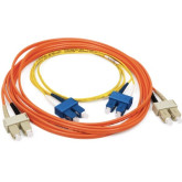 LC-LC Duplex Fiber Optic Jumpers 5M - Orange