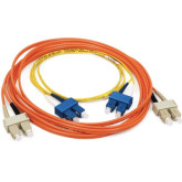 Puentes de Fibra �"ptica LC-LC Dúplex 5M - Naranja