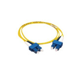 Jumpers Dúplex de Fibra Optica LC-LC, 2 M, Amarillo