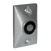 Chrome Semi-Flush Door Holder