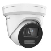 8MP ColorVu Strobe Light and Audible Warning Fixed Turret IP Camera