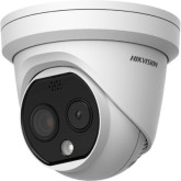 4MP H.265 Thermal & Optical Bi-Spetrum Network Turret Camera 3.1MM