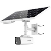 Configuración de cámara de seguridad con energía solar ColorVu H.265+ de 4 MP