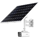 Kit de Cámara Solar Tipo Bala con Lente 2.8mm Fijo 4K ColorVu