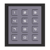 Teclado Numérico Pro Serie KD8 para Estación de Puerta Modular