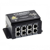 4 Channel Wall Mount PoE Extender Surge Protector