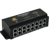 Wall Mount 8 Channel Network Surge Protector