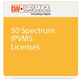 Digital Watchdog Spectrum IPVMS Recording Licenses - 50 Count