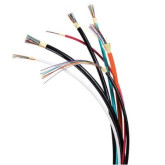 6 Strand Riser Rated Indoor/Outdoor DX-Series Fiber Optic Cable OM3 - Price per Foot