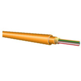 6-Fiber 50/125um Multimode Plenum Indoor/Outdoor Optic Cable - Aqua