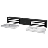 1,200 Lb Double-Door Electromagnetic Lock, Bond Sensor - Status LED, UL Listed