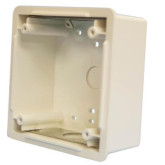 Surface Mount Backbox - White