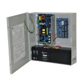 Power Supply Charger, 8 Fused Outputs, 24VDC @ 10A, Aux Output, FAI, LinQ2 Ready, 115VAC