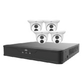 Uniview EK-S31P4T44T1-V3 4-Channel NVR with 4 x 4MP Fixed Dome Network Cameras