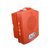 Eluxa NEMA 4X Speaker Strobe - Red, "FIRE" Lettering