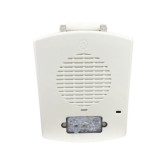 Eluxa NEMA 4X Speaker Strobe - White, "FIRE" Lettering