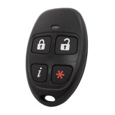 Four Button Keychain Remote - Two-Way Wireless