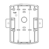 Eluxa LED Speaker Surface Backbox - Red, Wall