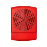HF Speaker, Wall, Red, No Lettering, Indoor