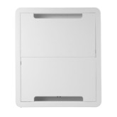 Plastic 17" Media In-Wall Enclosure with Cover and 5" Mounting Plate