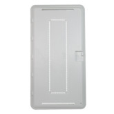 Cubierta plastica con bisagras 30" blanco (Paquete de 5)