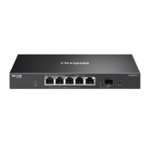 Omada by TP-Link ES206XPP-M2 Omada 5-Port 2.5G BASE-T and 1-Port 10GE SFP+ Easy Managed Switch with 4-Port PoE++