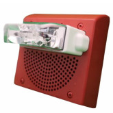 Ceiling Speaker Strobe - Red