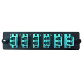 Panel Adaptador de Fibra LGX con 6 Puertos/Adaptadores LC Dúplex
